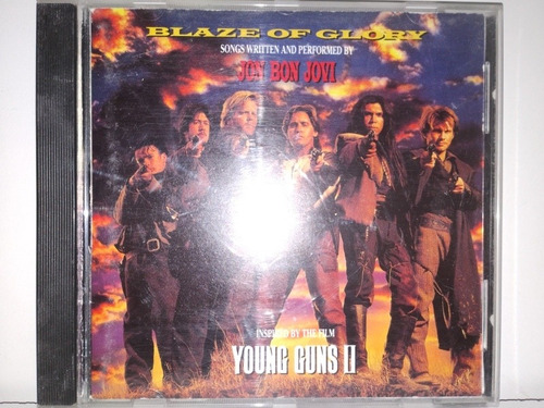 Jon Bon Jovi Cd Blaze Of Glory Young Guns Excelente 