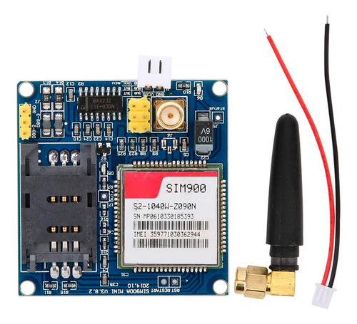 Tecneu Mini Módulo Sim900 Gsm Gprs 4 Bandas Antena