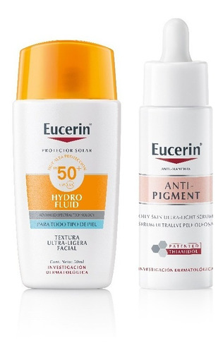 Eucerin Protector Solar Hydro Fluid + Anti-pigment Serum