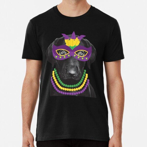 Remera Camiseta Labrador Retriever Mardi Gras Camiseta Con D