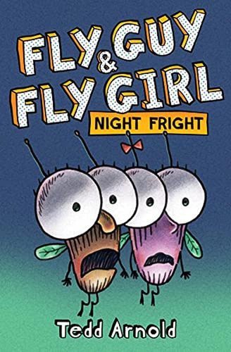 Fly Guy and Fly Girl: Night Fright (Libro en Inglés), de ARNOLD, Tedd. Editorial Cartwheel Books, tapa pasta dura, edición illustrated en inglés, 2020