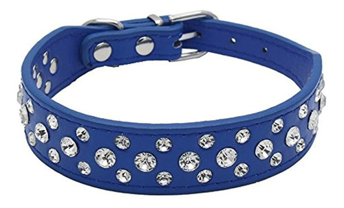 Perros Reino 10  -24  Longitud Personalizada Rhinestone Cuer