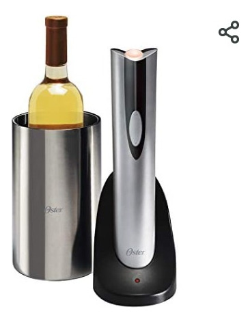 Destapador Eléctrico Con Enfriador De Vino. Oster