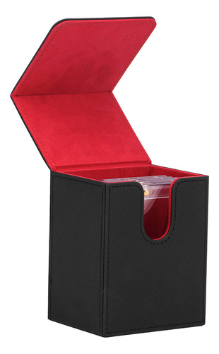 Caja De Cubierta Protector De Caja Pequeña 35pt Negro Rojo