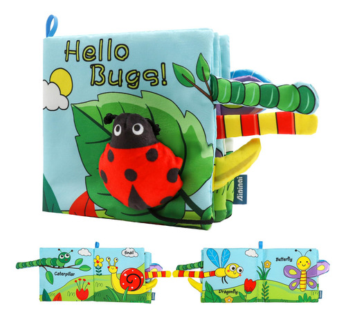 Libro De Tela Arrugada Para Bebés Juguete No Tóxico