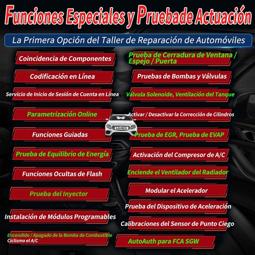 Imagen 6 de 8 de Escaner Automotriz Launch X431 V Funciones Avanzada Ecu