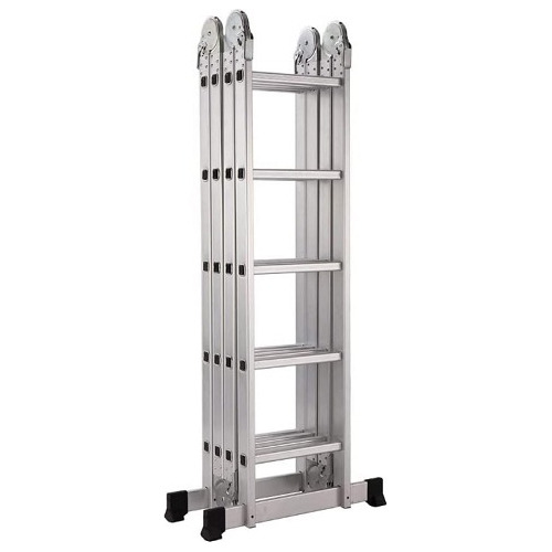 Escalera Articulada Multiuso 5x4 Largo 5,70mts De Aluminio 