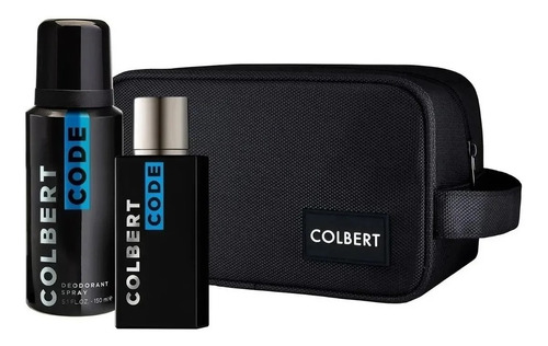 Colbert Code Neceser Edt Con Vaporizador 60ml + Deo 150ml