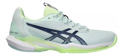 Tenis Tennis Asics Solution Speed Ff 3 Verde Mujer 1042a250.
