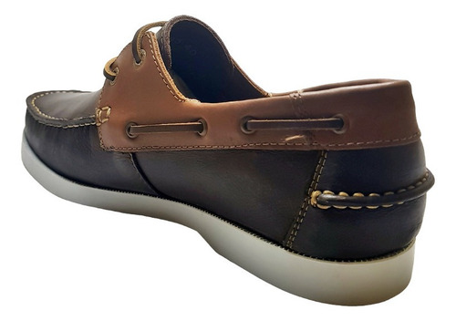 Sapatilha Masculina Dockside Samello Loop Couro Café Papaya | Mercado Livre