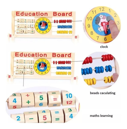 . Tablero Infantil Magnético 2 En 1 Con Accesorios