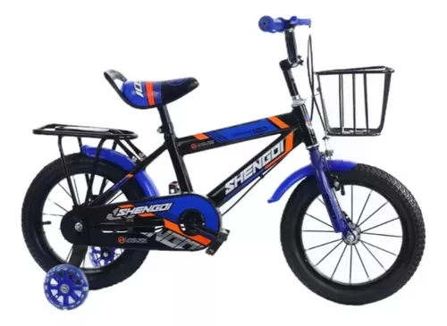 Bicicleta Eléctrica Infantil BeRide Aro 16 Negra Bebesit