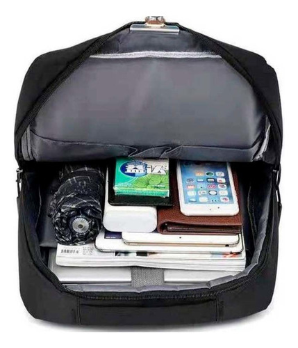 Mochila Anti Robo Impermeable Porta Notebook Puerto Usb