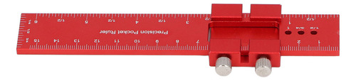 Regla De Carpintería De 160 Mm De Longitud, Escala Métrica E