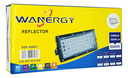 Reflector Wanergy Reflector 40607 50W 127V