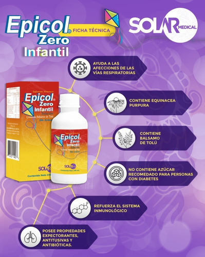 10pz Epicol Zero Infantil120ml