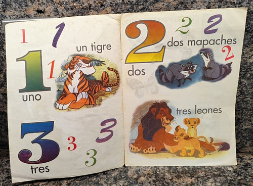 Cartilla Abc De Los Numeros Para Niños (Usado)