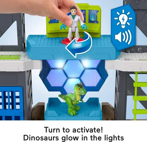Set De Juego Con Dinosaurios Fisher-price Imaginext Jurassic