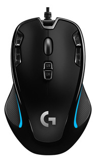 Mouse gamer de juego Logitech G Series G300S negro