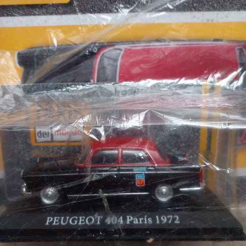 Revista + Taxi Del Mundo N 16. Peugeot 404 - 1972. París.  