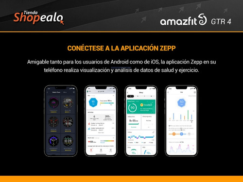 Imagen 8 de 10 de Smartwatch Reloj Inteligente Amazfit Gtr 4 Marrón Gps Spo2-*