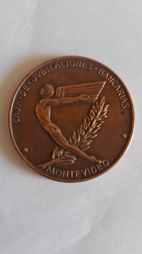 Medalla Caja De Jubilaciones Bancarias Aniversario 1925-1950