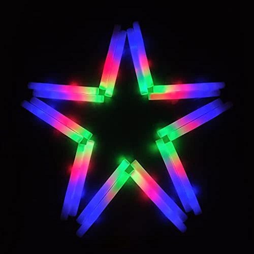 Glow Sticks Bulk - 36 Piezas De Barras De Espuma Led Que Bri