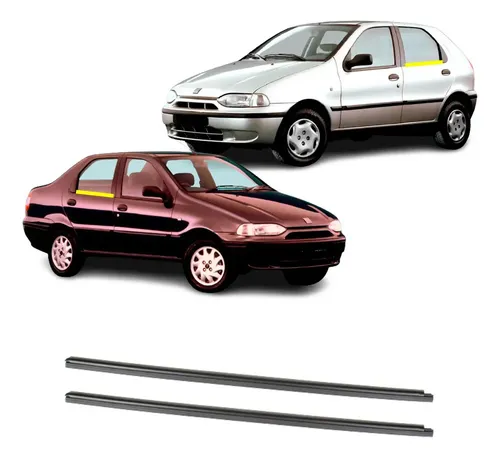 JG Palio/Siena/SW 4 pts. dianteira (6 pçs) (p/ Carro 1.0) c/Pestana todos para Fiat Palio, Fiat Siena, Fiat Weekend