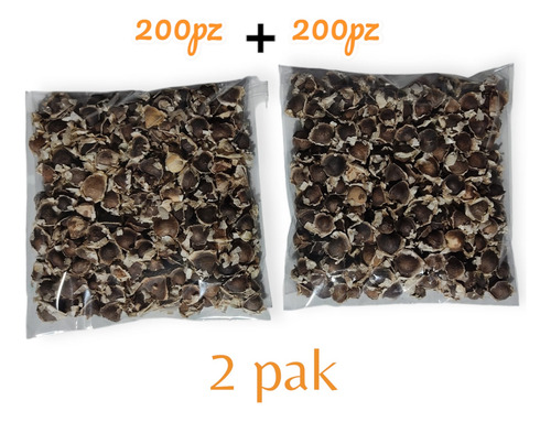 Semilla De Moringa 400 Pz. Orgánica, 2 Pak
