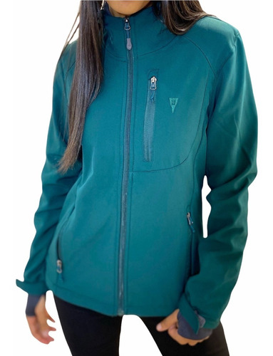 Campera Impermeable De Neopreno Mujer -  Tapaboca De Regalo