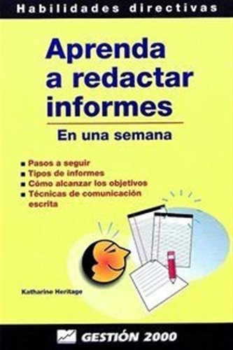 Aprenda A Redactar Informes - Aa.vv