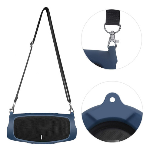 Funda De Silicona Con Correa Para Jbl Charge 5