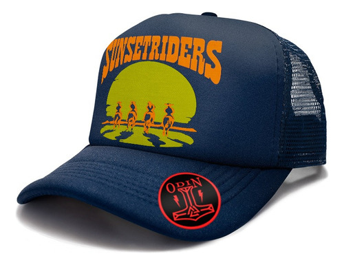 Gorra Trucker Personalizada Juego Arcade Sunsetrider