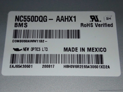Tarjeta Madre Main Lg 55un7300puf Eax69083603 (1.0) (Usado)