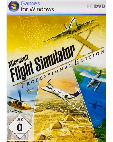 Microsoft Flight Simulator X Professional Edition Pc Aleman