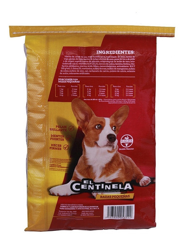 Alimento Para Perro El Centinela Croquetas Raza Pequeña 5 Kg