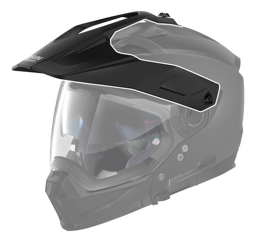 Repuesto Casco Visera Nolan Small Xxs-xs-s-m N70-2x Negra