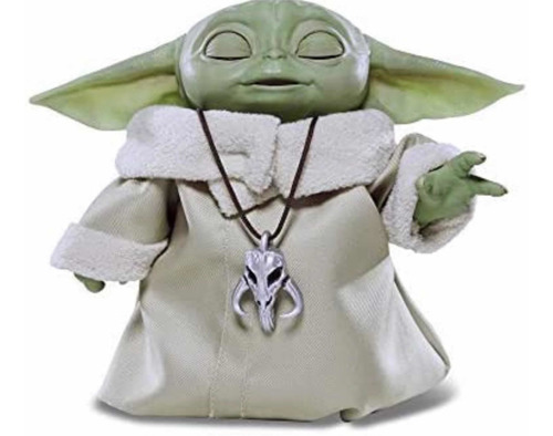 Baby Yoda - Animatronic Con 25 Comb De Sonidos Y Movimientos