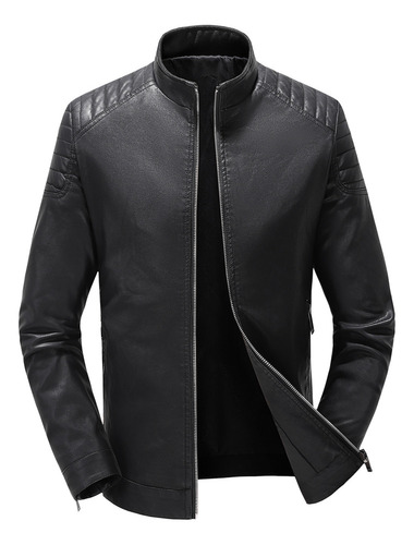 Chaqueta De Cuero Para Hombre Chaqueta Casual Moda Deportes