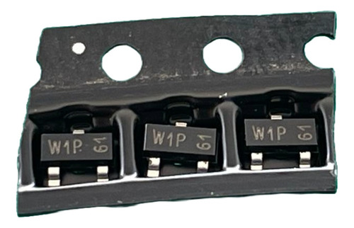 5x Transistor 2n2222a = Pmbt2222a = W1p 75v Smd Philips