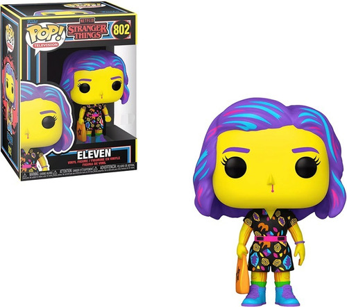 Funko Pop Stranger Things Black Light Eleven Special Edition