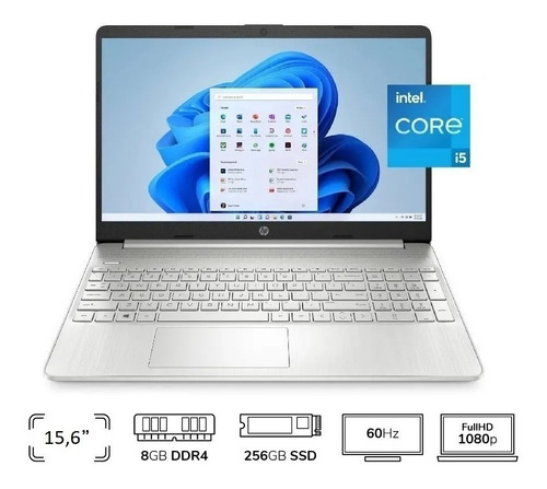 Imagen 2 de 10 de Laptop Hp I5 1135g7 15.6 Fhd 8gb 256gb Ssd Win11