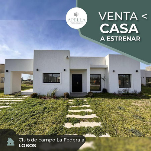 Venta - Casa A Estrenar En La Federala!