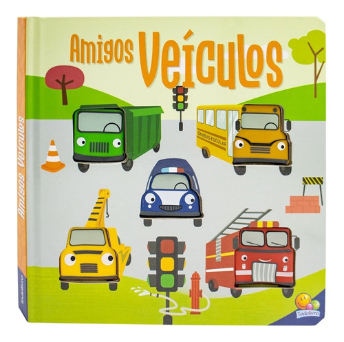 Livro Sonoro - Amigos Barulhentos - Carros Veículos Sons