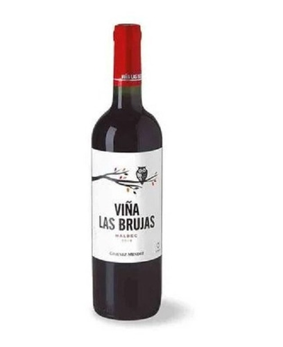 Vino Viña Las Brujas Malbec 750 Ml