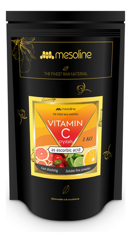 Vitamina C Mega Dosis 25g 50ml Y Ácido Ascórbico 1kg