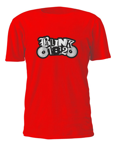 Blink 182 Logo Remera Friki Tu Eres #1