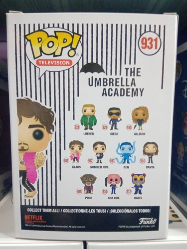Funko Pop Klaus #931 Umbrella Academy Tv Series