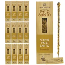 Comprar Sahumerio Aromanza Palo Santo Buena Onda Incienso Pack X12 Fragancia Súper Palo Santo - Buena Onda