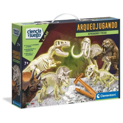 Dinosaurio Excava 4 Tipos